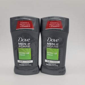 2 x Dove Men+Care Antiperspirant Deodorant Extra Fresh Deodorant for Men